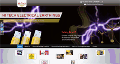 Desktop Screenshot of electricalearthing.com